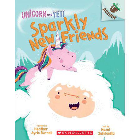 Sparkly New Friends: An Acorn Book (Unicorn and Yeti #1) by Heather Ayris Burnell, photo 2 of 2