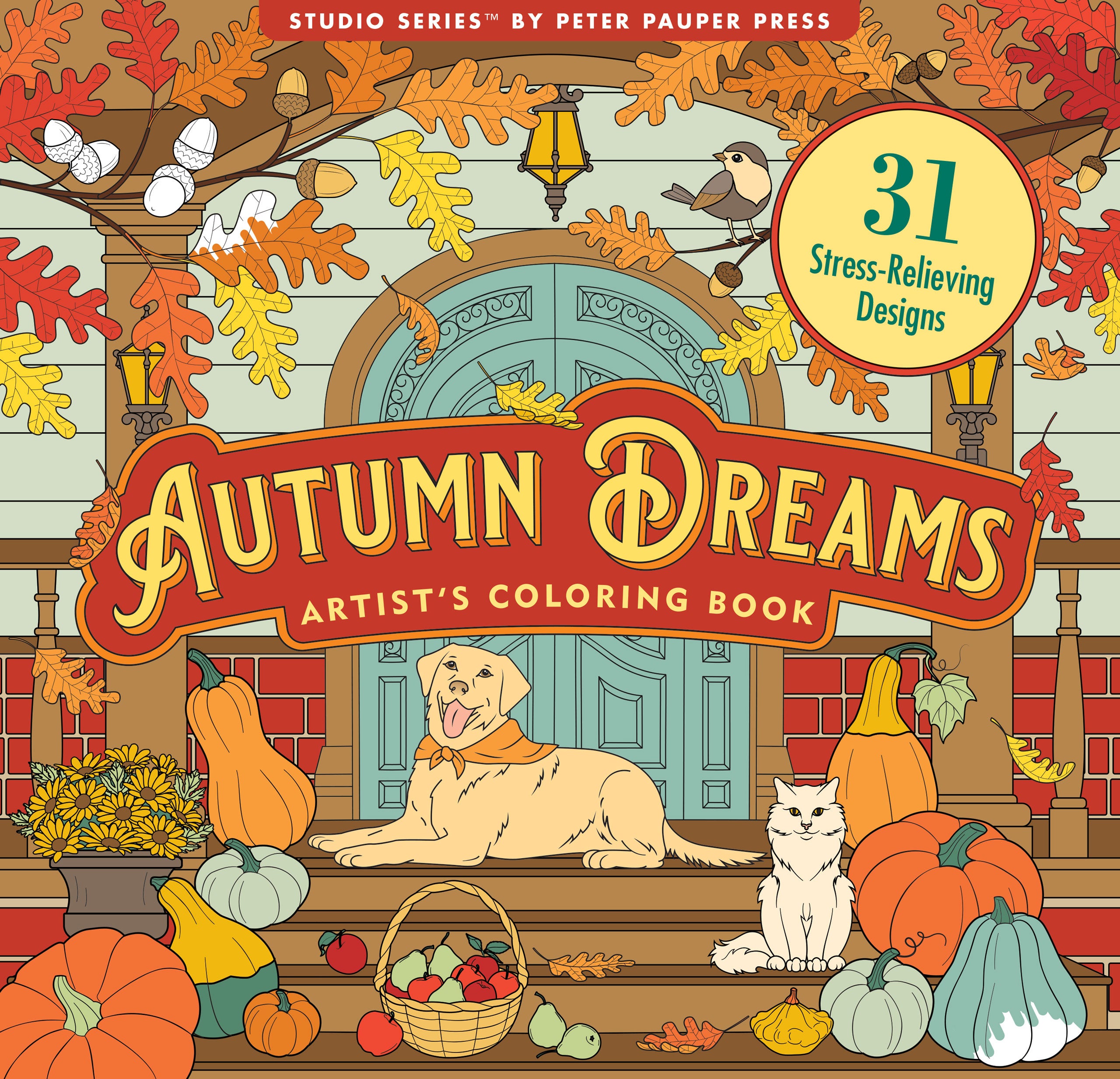 Autumn Dreams Coloring Book, photo 1 of 2