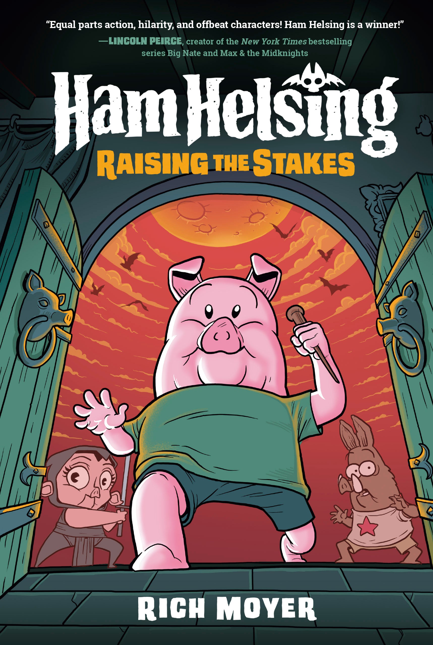 Ham Helsing #3: Raising the Stakes - by Rich Moyer (Hardcover) by Moyer, Rich, photo 1 of 2