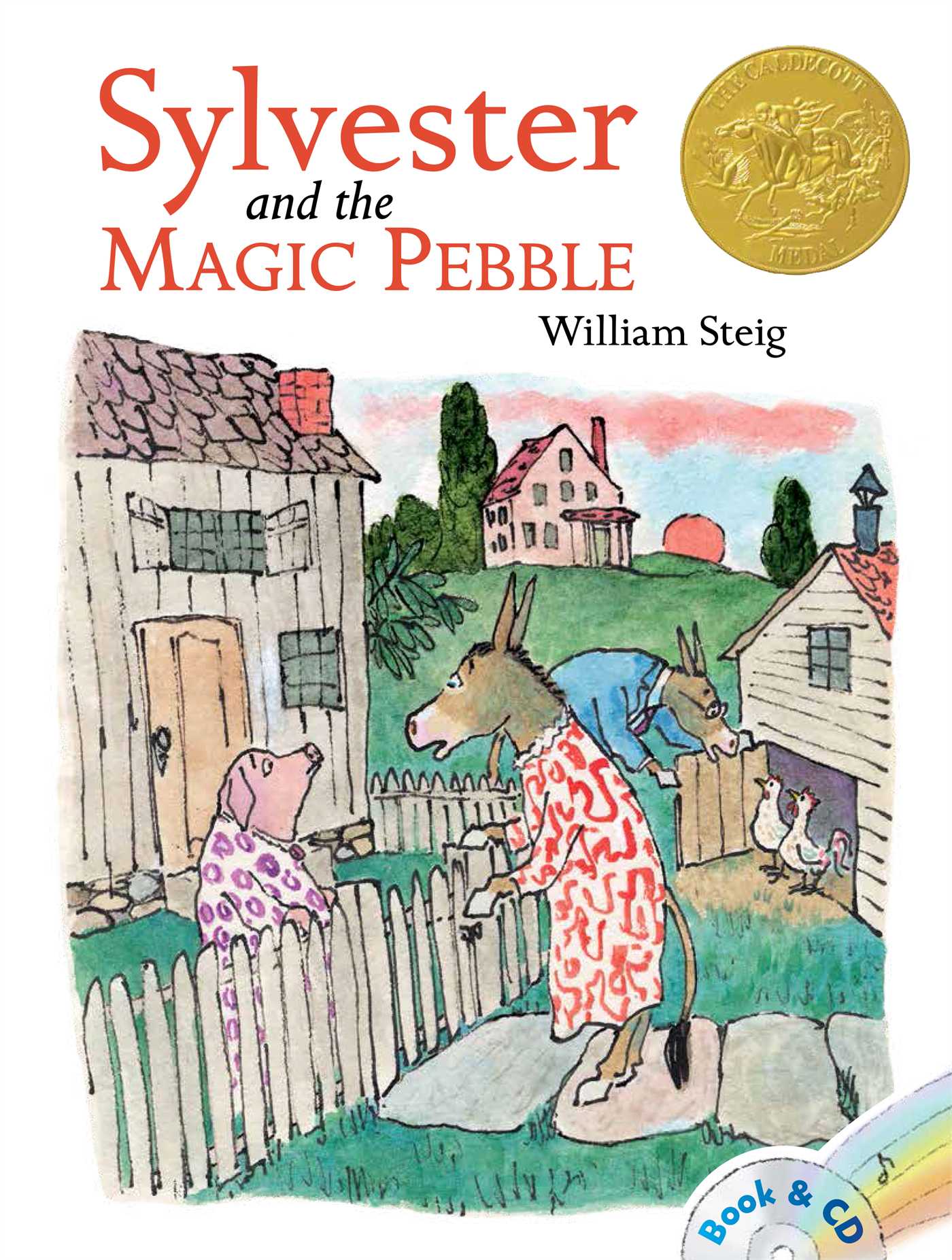 Sylvester and the Magic Pebble: Book and CD by William Steig - SALE